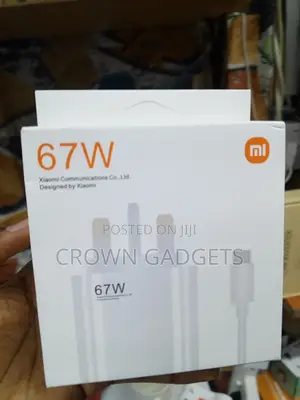 Xiaomi 67W USB-C Fast Wall Charger With Charging Cable
