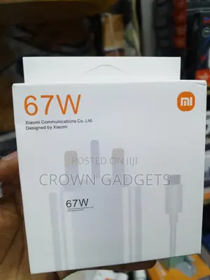 Xiaomi 67W USB-C Fast Wall Charger With Charging Cable