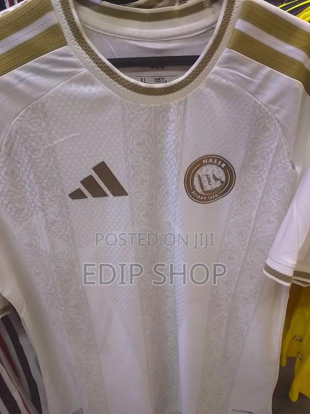 Al Nassr White Jersey. 2026/27 Season Jersey