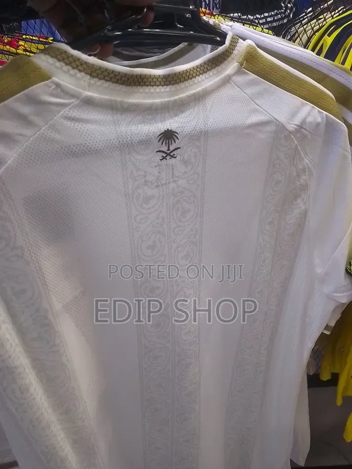 Al Nassr White Jersey. 2026/27 Season Jersey