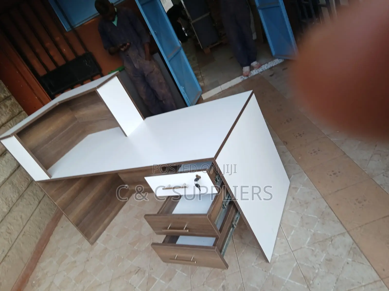 Custom Front Office Reception Desk-1200mm
