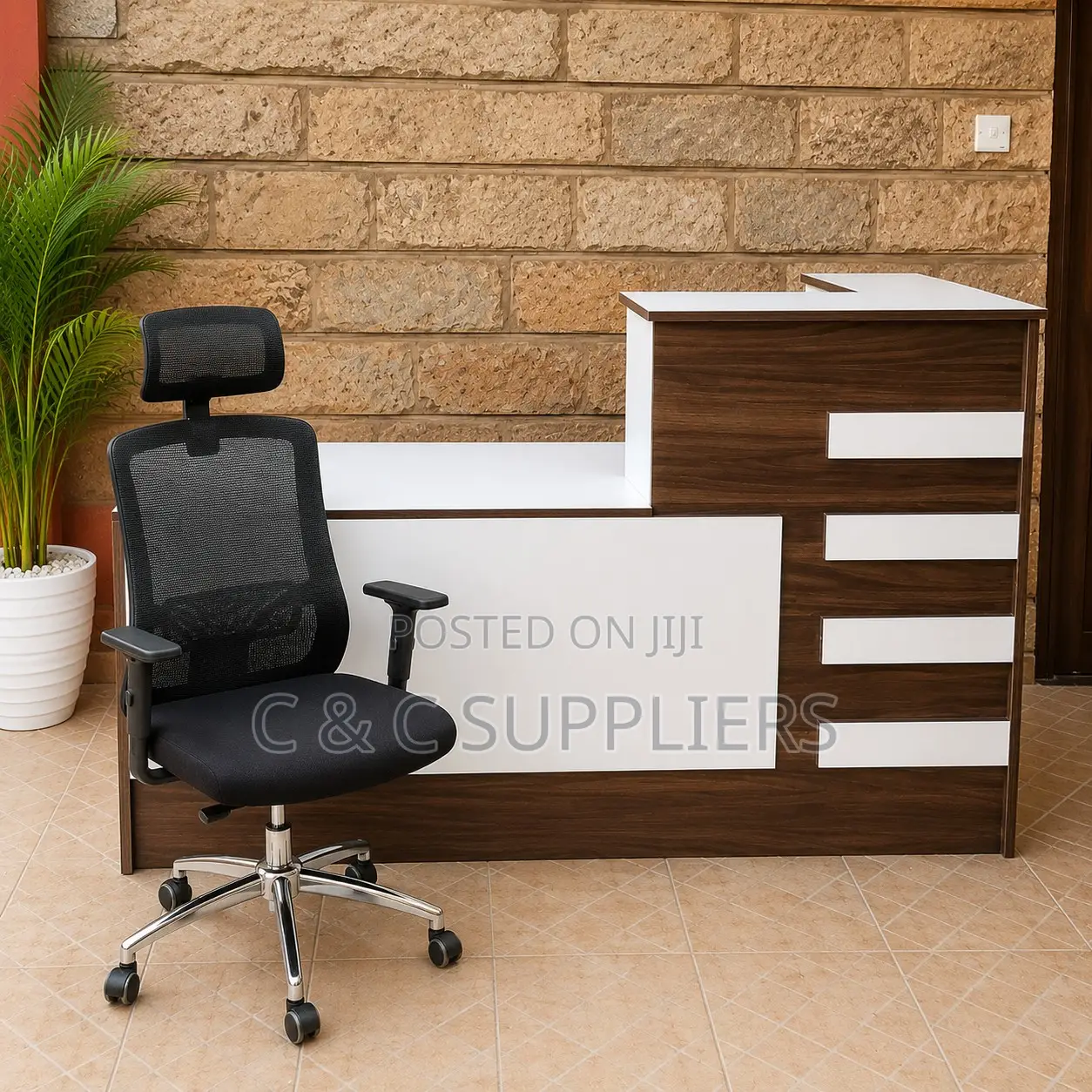 Custom Front Office Reception Desk-1200mm
