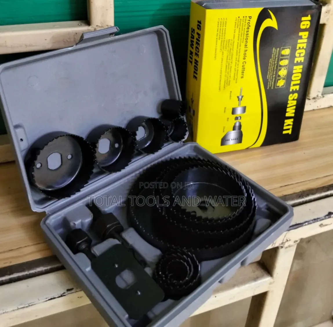 Hole Saw Set 16 PCS Best for Gypsum and Wood Work