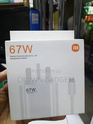 Xiaomi 67W Turbo Charge Adapter With USB-C Charging Cable