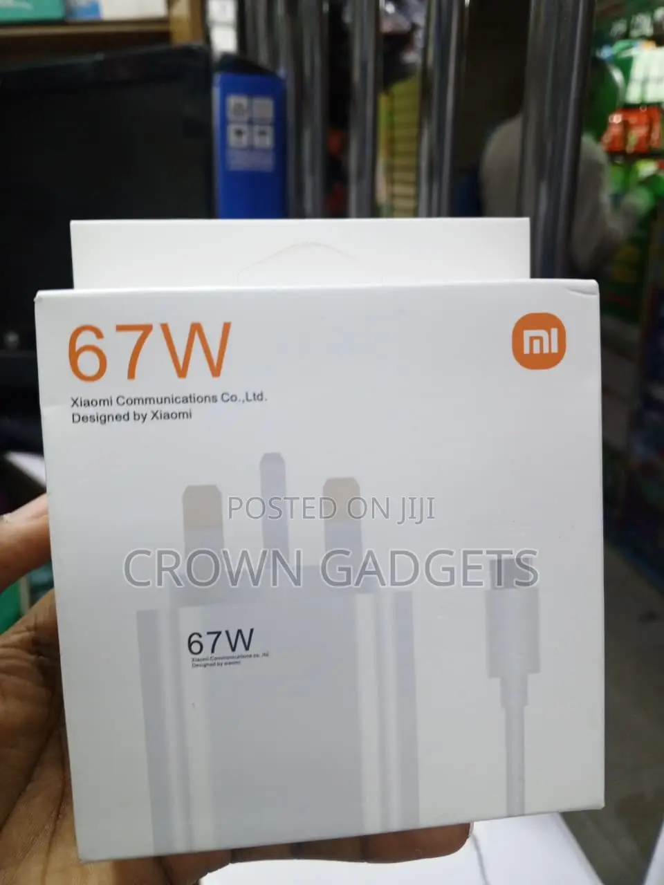 Xiaomi 67W Turbo Charge Adapter With USB-C Charging Cable
