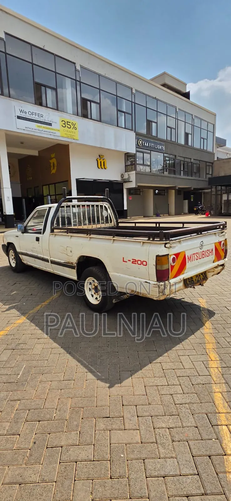 Mitsubishi L200 2008 White