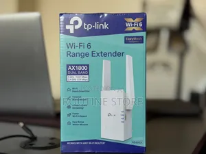 Tplink Wifi 6 Range Extender AX1800 Dual Band RE605X