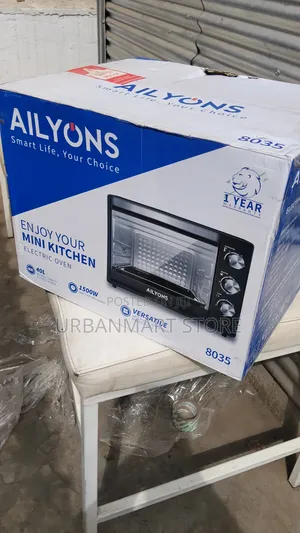 Ailyons 1500W Mini Electric Oven 40L Capacity