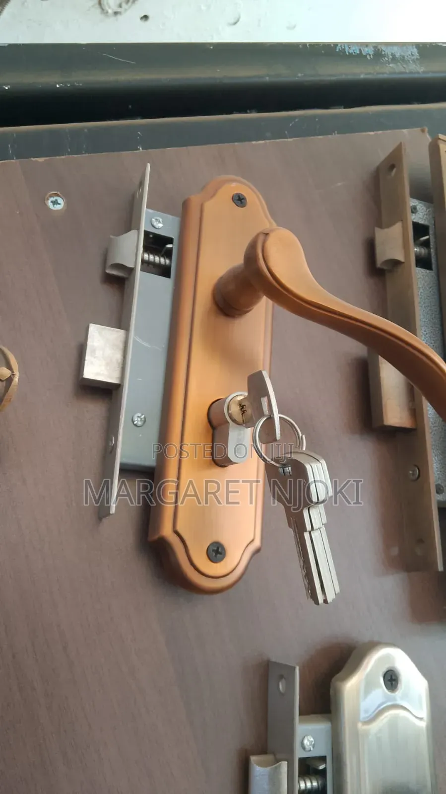 Door Lock and Paddock