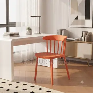 Dining Chairs; Armless Home Plastic Outdoor Dining Chairs