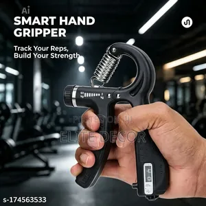 Adjustable Hand Grip Strengthener With Digital Counter