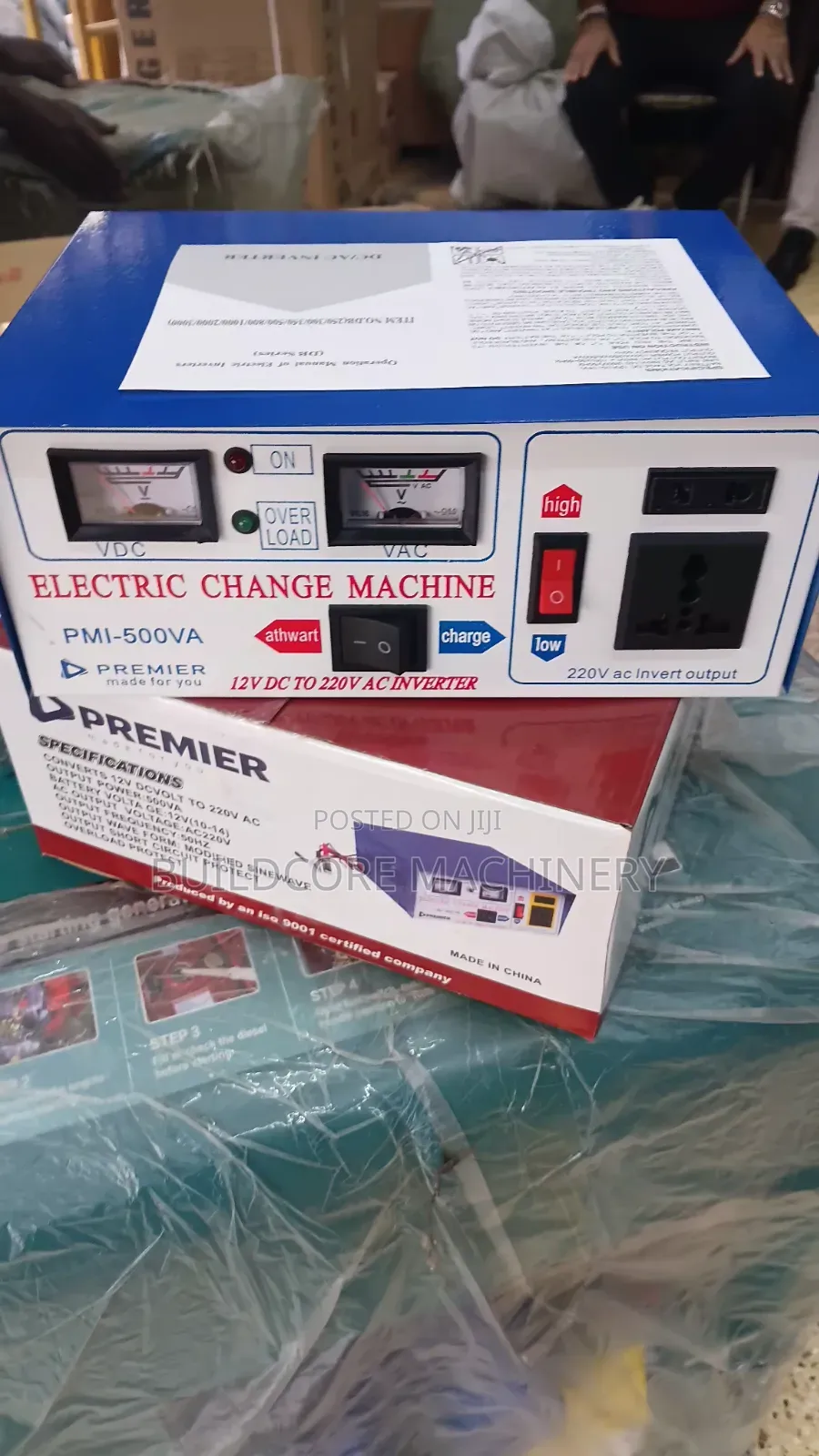 Premier 500va DC to AC Inverter
