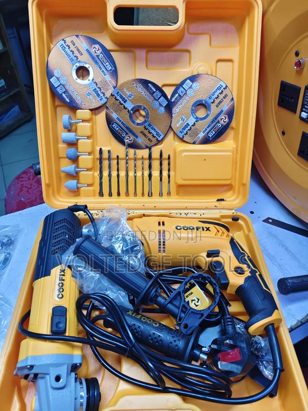 Coofix Combo Kit ( 4.5" Grinder + Impact Drill) - thumbnail 2