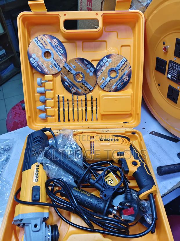 Coofix Combo Kit ( 4.5" Grinder + Impact Drill) - thumbnail 3