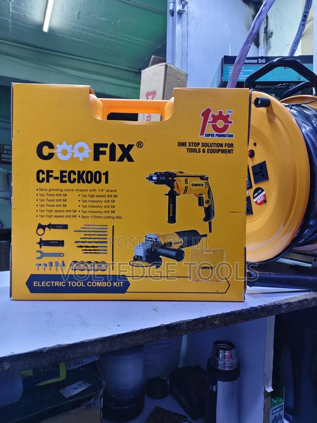 Coofix Combo Kit ( 4.5" Grinder + Impact Drill) - thumbnail 4