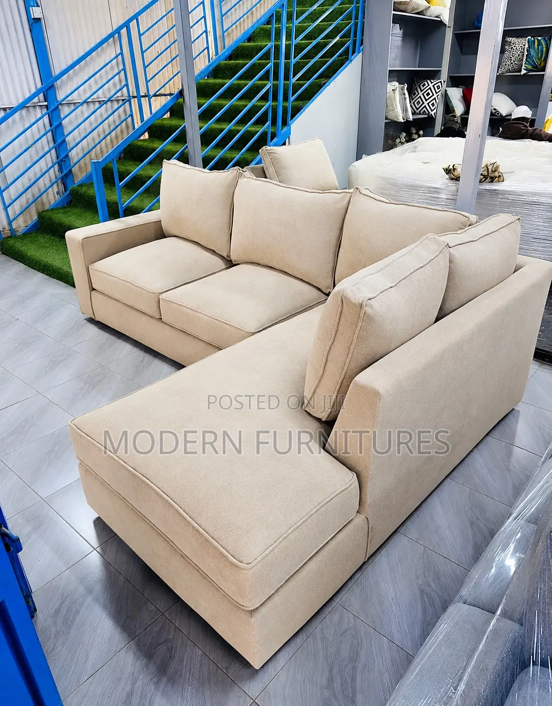 Vesmond Comfort 6 Seater L Sofa