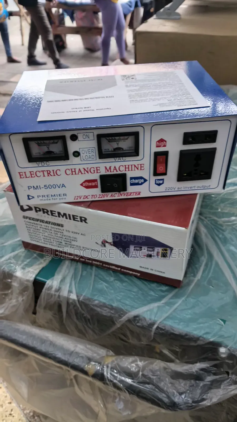 Dc to AC 500vA Premier Inverter