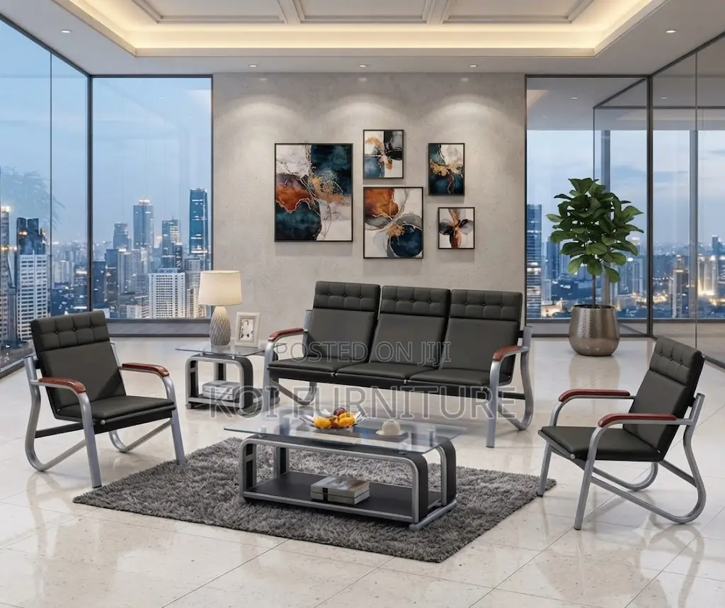 Office Sifa; Five Seaters Executive Trendy Offices Modern Sofa Set