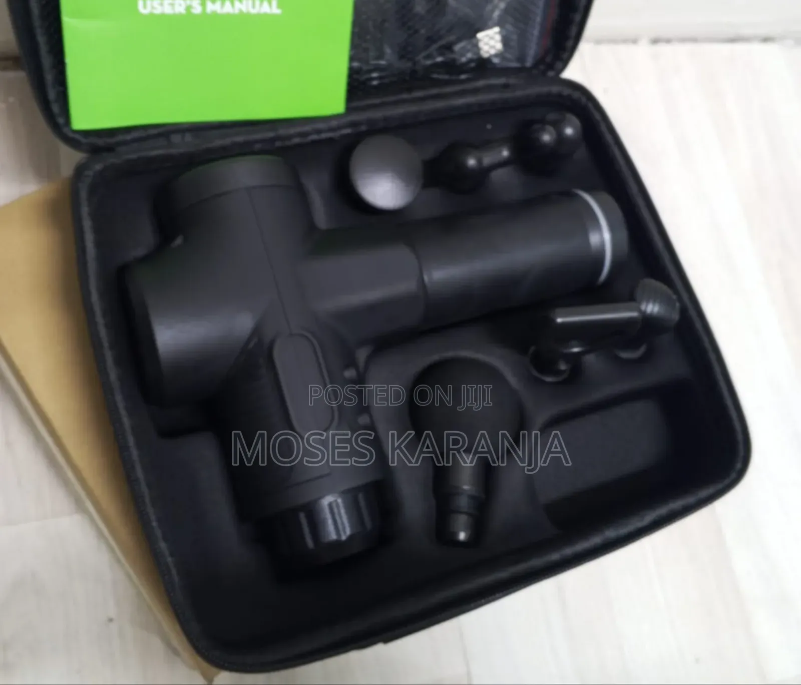 Portable Deep Tissue Massage Gun With Carrying Case