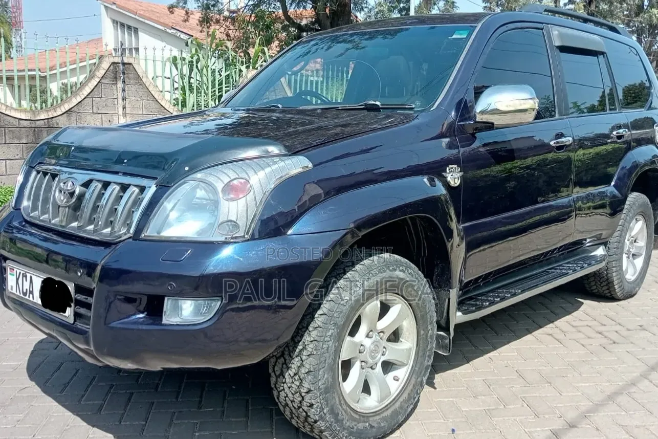 Toyota Land Cruiser Prado 2007 Black