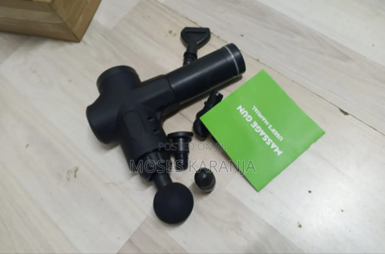 Electric Percussion Massage Gun With Multiple Attachments