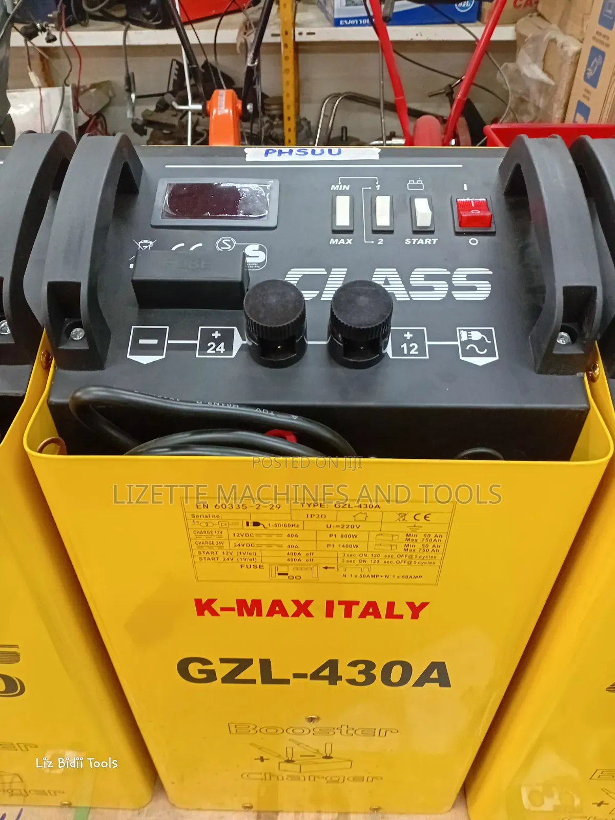 K-Max Italy GZL-430A Battery Charger 430ah