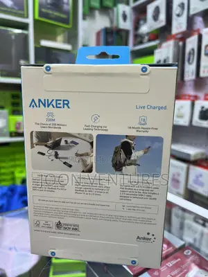 Anker Zolo 165w Portable Power Bank With Type C Retractable Cable