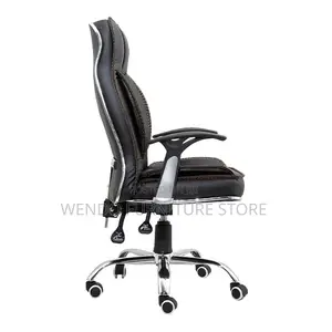 Office Chairs; Leather High Height Recliner Office Chairs