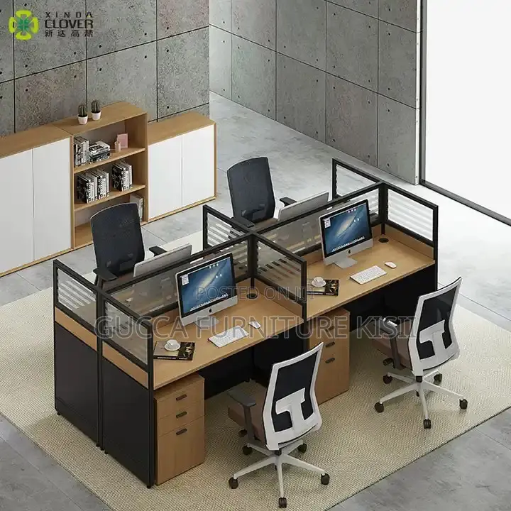 Office Workstation; 4-Seater Cyber Workstation