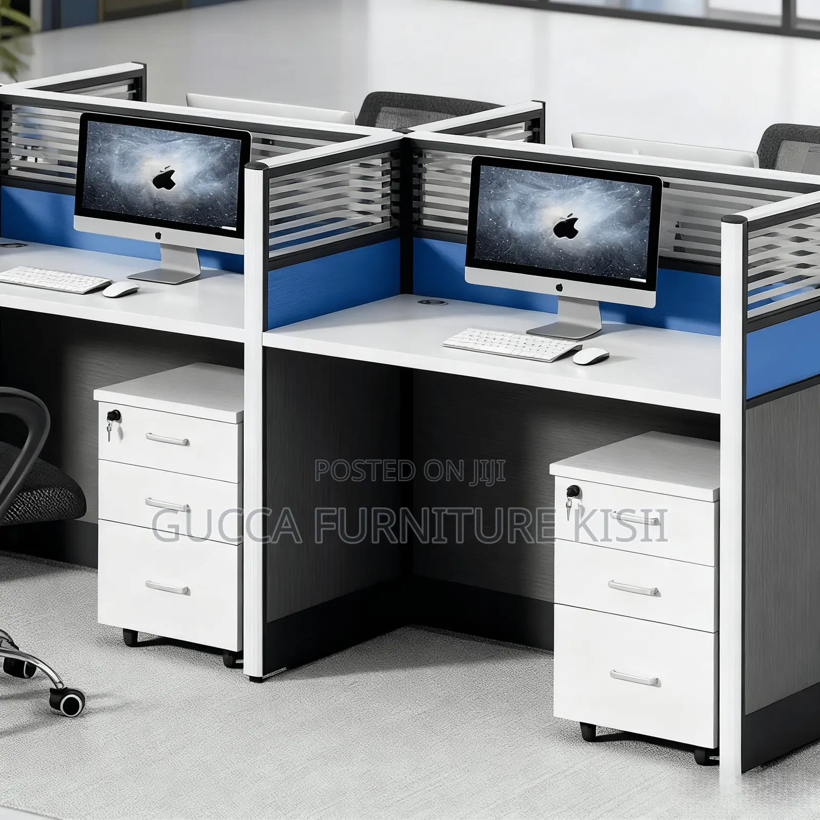 Office Workstation; 4-Seater Cyber Workstation