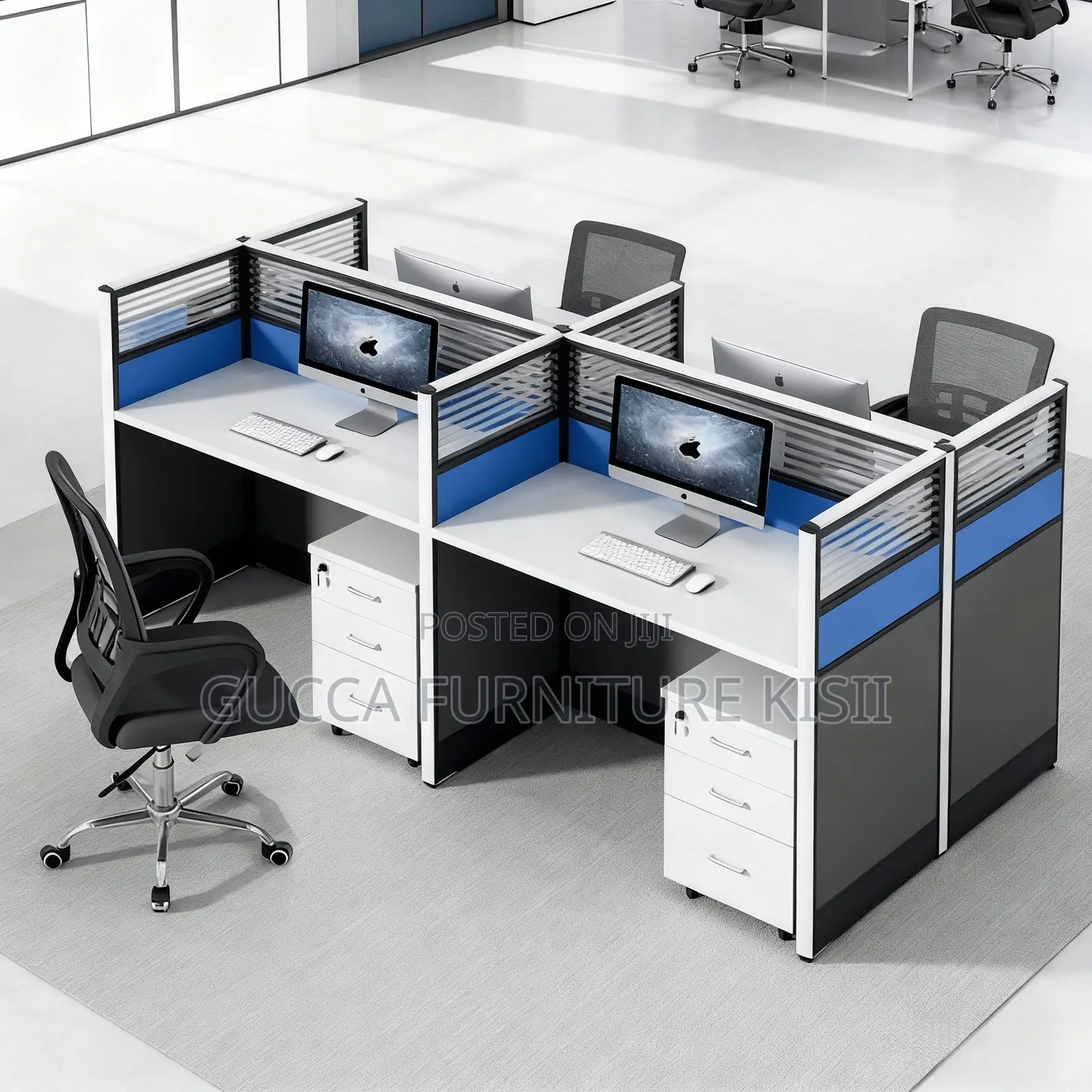Office Workstation; 4-Seater Cyber Workstation
