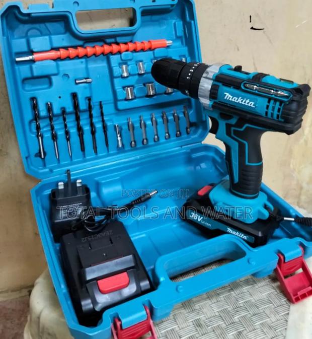 Makita Cordless Drill 36 v 2 Battery and Charger Best for Gypsum Work