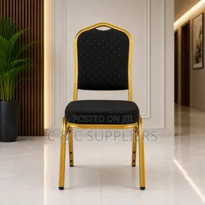 Armless Fabric Wedding Chair