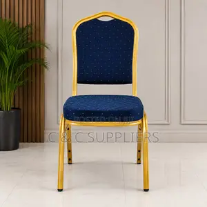 Armless Fabric Wedding Chair