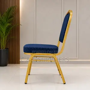 Armless Fabric Wedding Chair