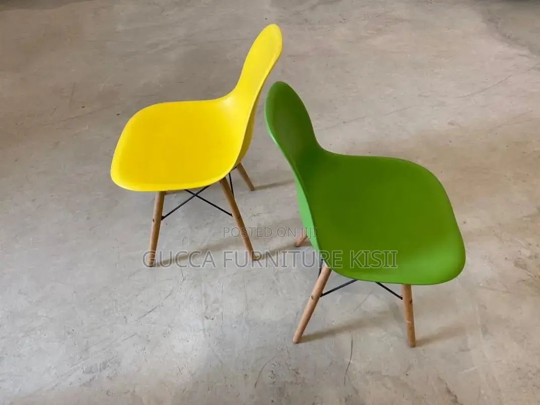 Home Chair; Eames Leg Wooden Chair