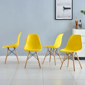 Home Chair; Eames Leg Wooden Chair