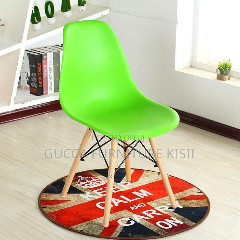Home Chair; Eames Leg Wooden Chair