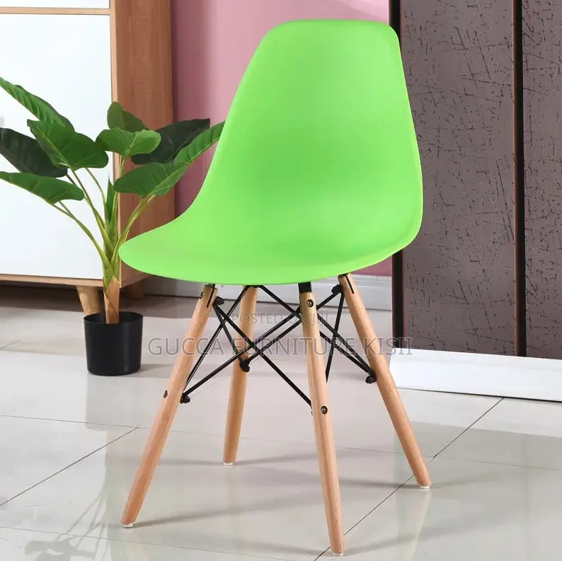 Home Chair; Eames Leg Wooden Chair