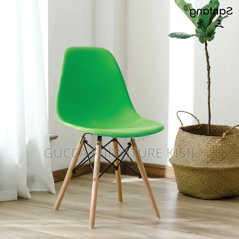 Home Chair; Eames Leg Wooden Chair