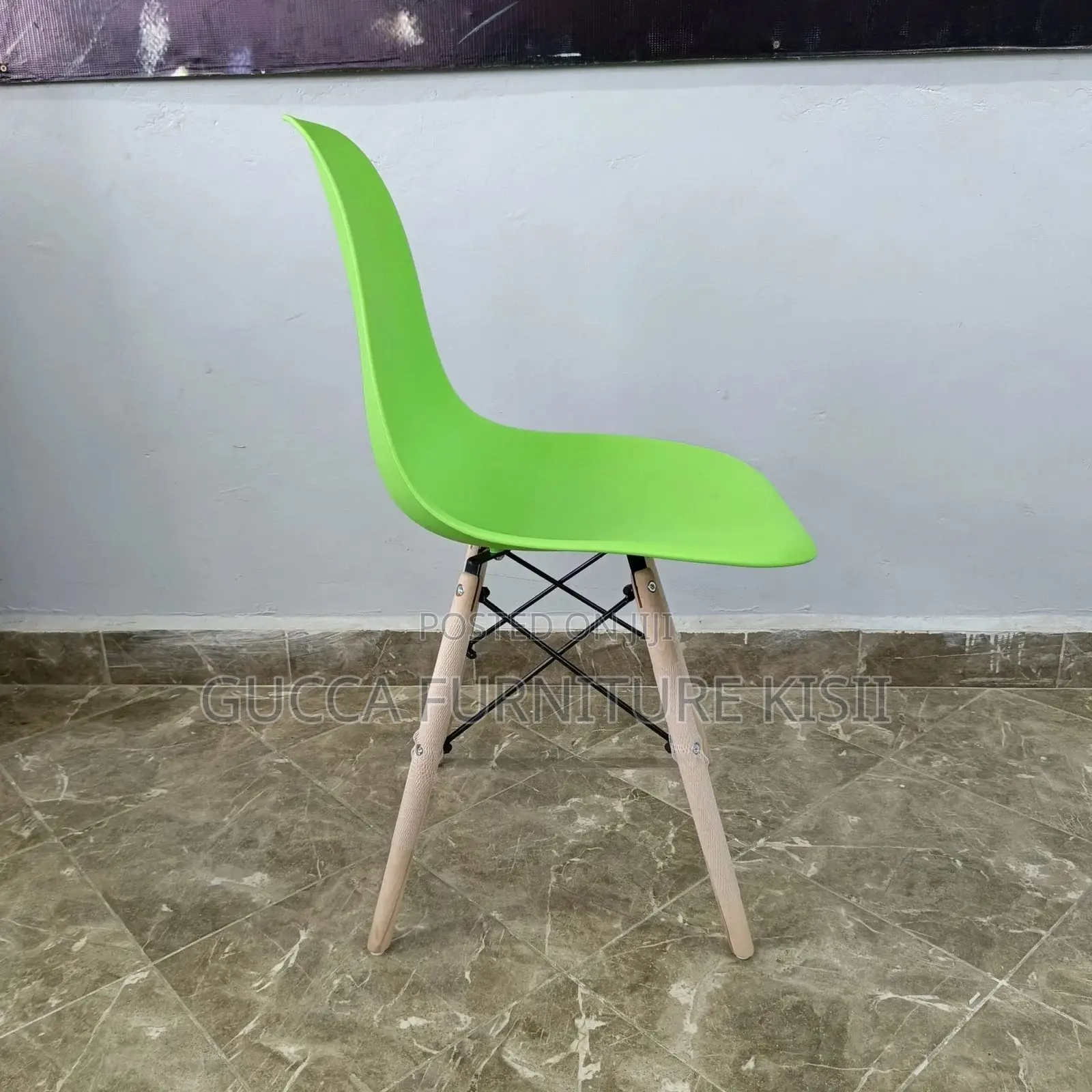 Home Chair; Eames Leg Wooden Chair