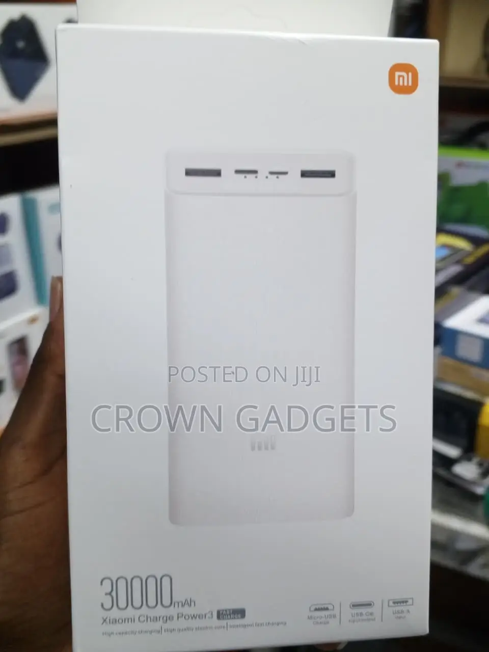 Xiaomi Mi 3 Power Bank 30000mAh for Phones Tablets