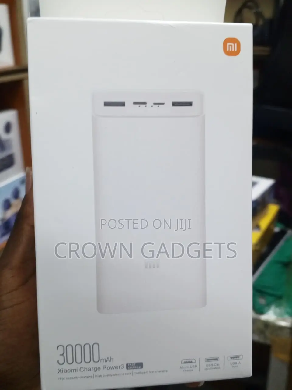Xiaomi Mi 3 Power Bank 30000mAh for Phones Tablets