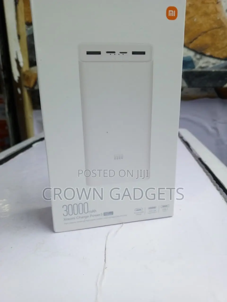 Xiaomi Mi 3 Power Bank 30000mAh for Phones Tablets