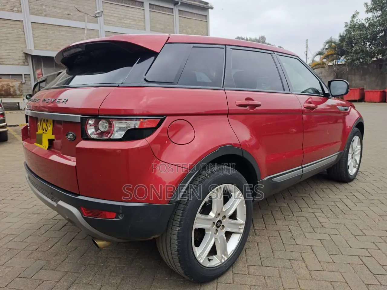 Land Rover Range Rover Evoque Prestige 2012 Red