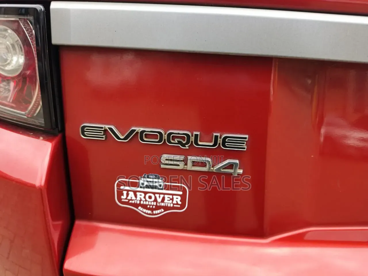 Land Rover Range Rover Evoque Prestige 2012 Red