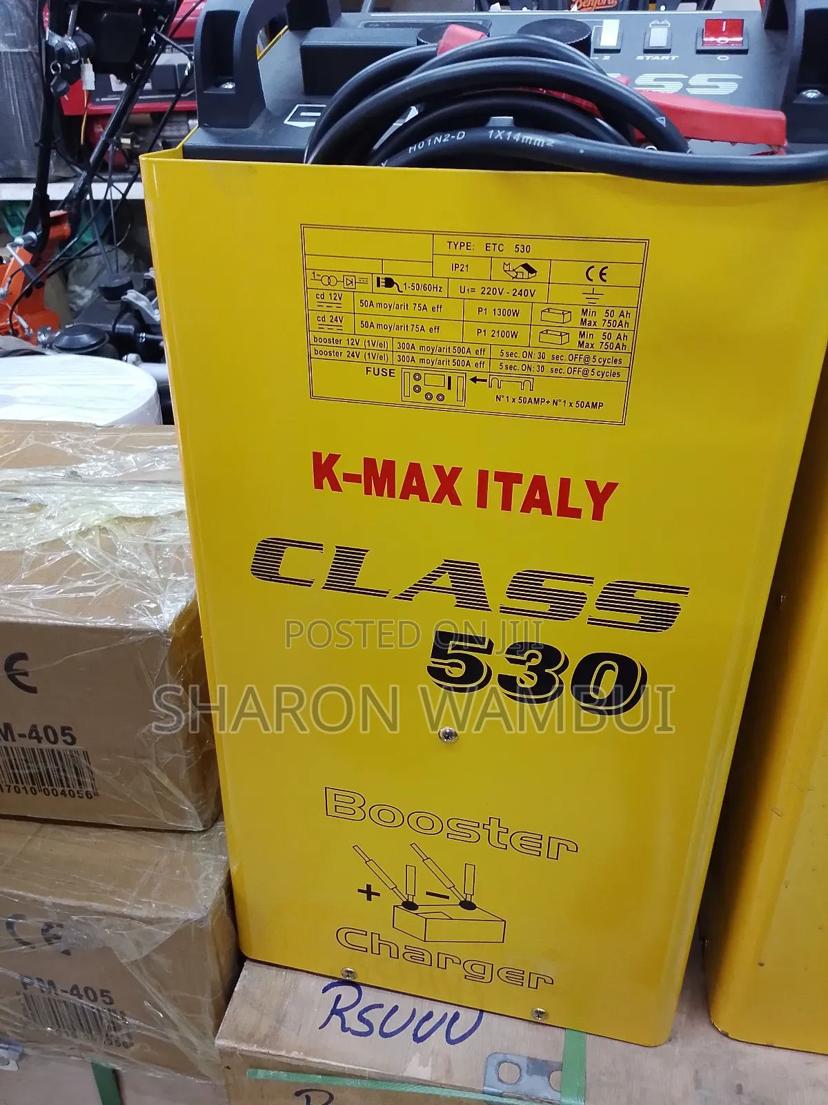 K-Max Italy 530Ah Battery Charger/530Ah K-Max Battery Charger