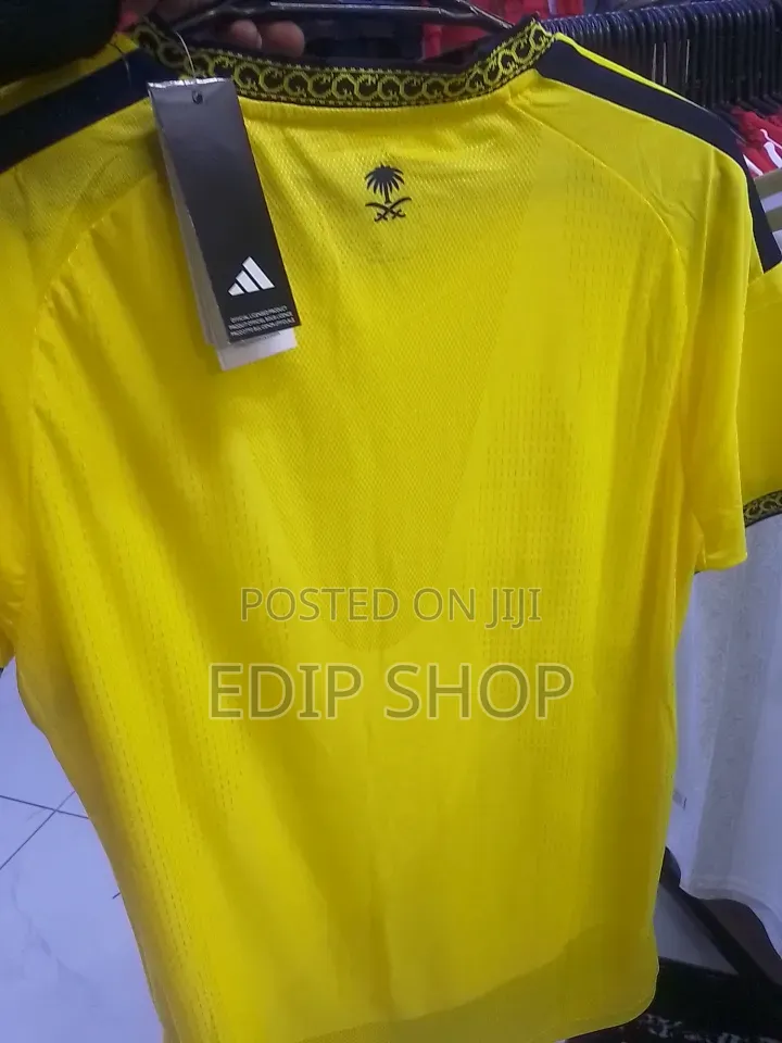 Player Version Al Nassr Home Kit Jersey New Season