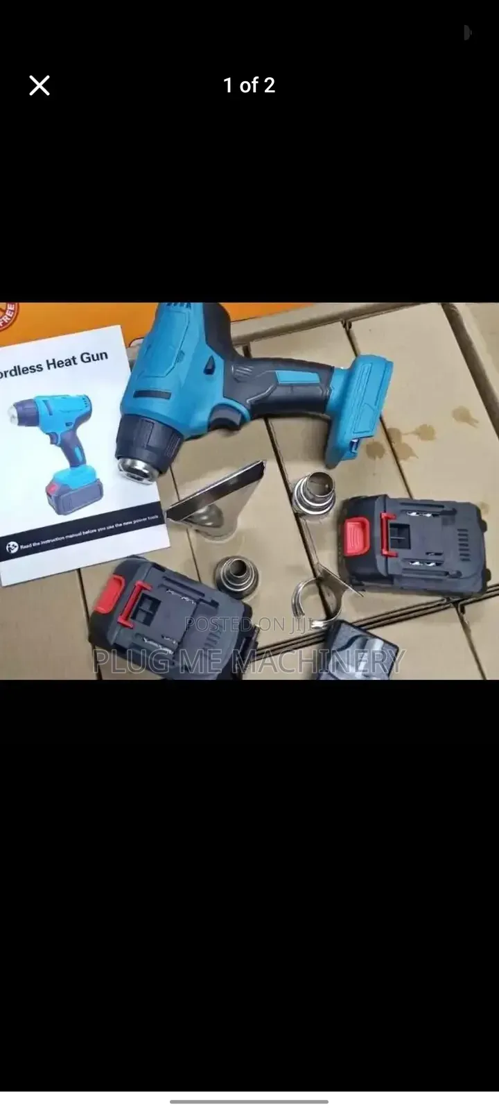 High Valued Makita Cordless Heat Gun/ Ideal Heat Gun With 2 Battery