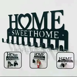 HOME SWEET HOME Stylish Mounted Key Organizer